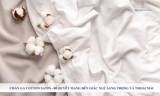 Chăn Ga Cotton Satin - Bí Quyết Mang Đến Giấc Ngủ Sang Trọng